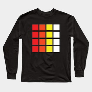 16 pads (Multi-colored) Long Sleeve T-Shirt